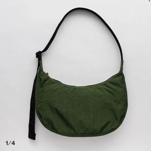 BAGGU - Medium Nylon Crescent Bag *NWT*